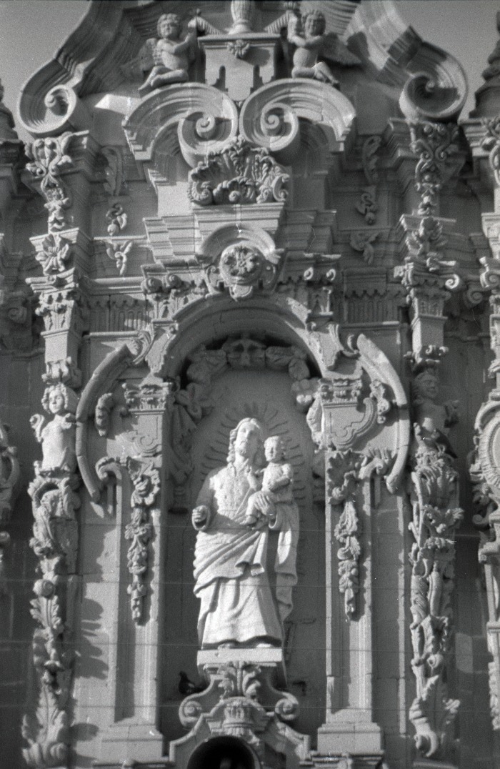 Templo de Guadalupe. Portada