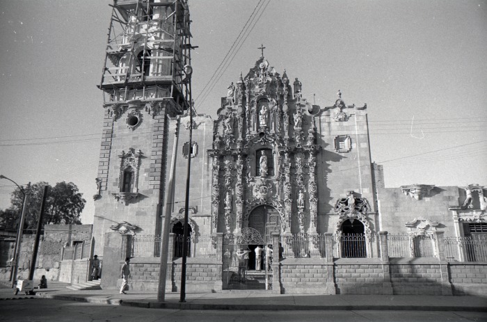 Templo de Guadalupe. Fachada