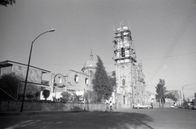 Templo de Guadalupe. Fachada