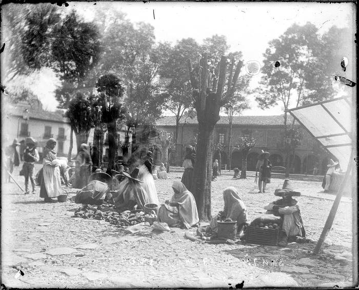 Pátzcuaro, comerciantes indígenas