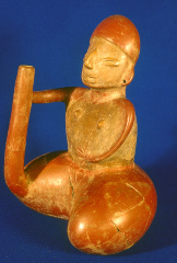 MUJER CON ASA VERTEDERA
