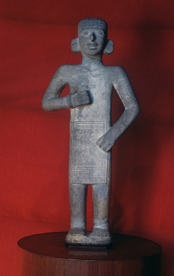ESCULTURA ANTROPOMORFA MASCULINA