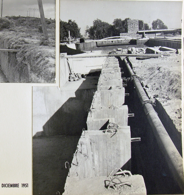 Abastecimiento de agua y alcantarillado de la alberca olímpica universitaria 