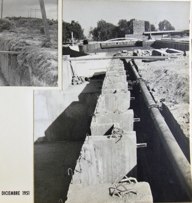 Abastecimiento de agua y alcantarillado de la alberca olímpica universitaria 