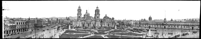 Panorama del centro Histórico de la Ciudad de México