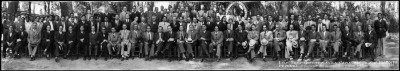 Los tres Comités Ávila Camachistas del Distrito Federal, en fraternal banquete