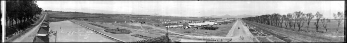 Campo de concentración militar. Balbuena. México D.F.