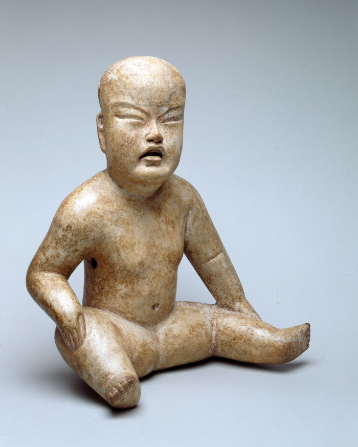 Figurilla antropomorfa estilo baby face