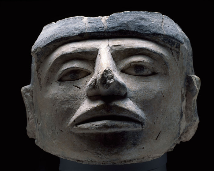 Escultura antropomorfa, cabeza