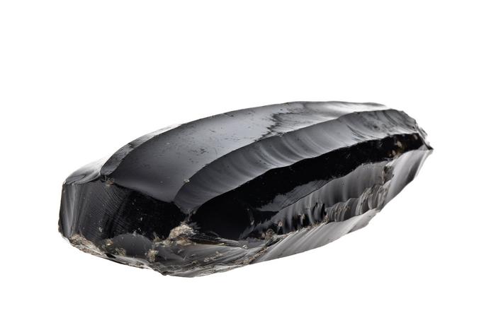 Núcleo para extracción de navajillas de obsidiana