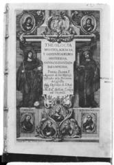 Portada del libro del Padre F. Agustín de San Ildefonso, Theologia mystica, sciencia y sabiduria de Dios, misteriosa, oscura y levantada para muchos, Madrid, 1683.