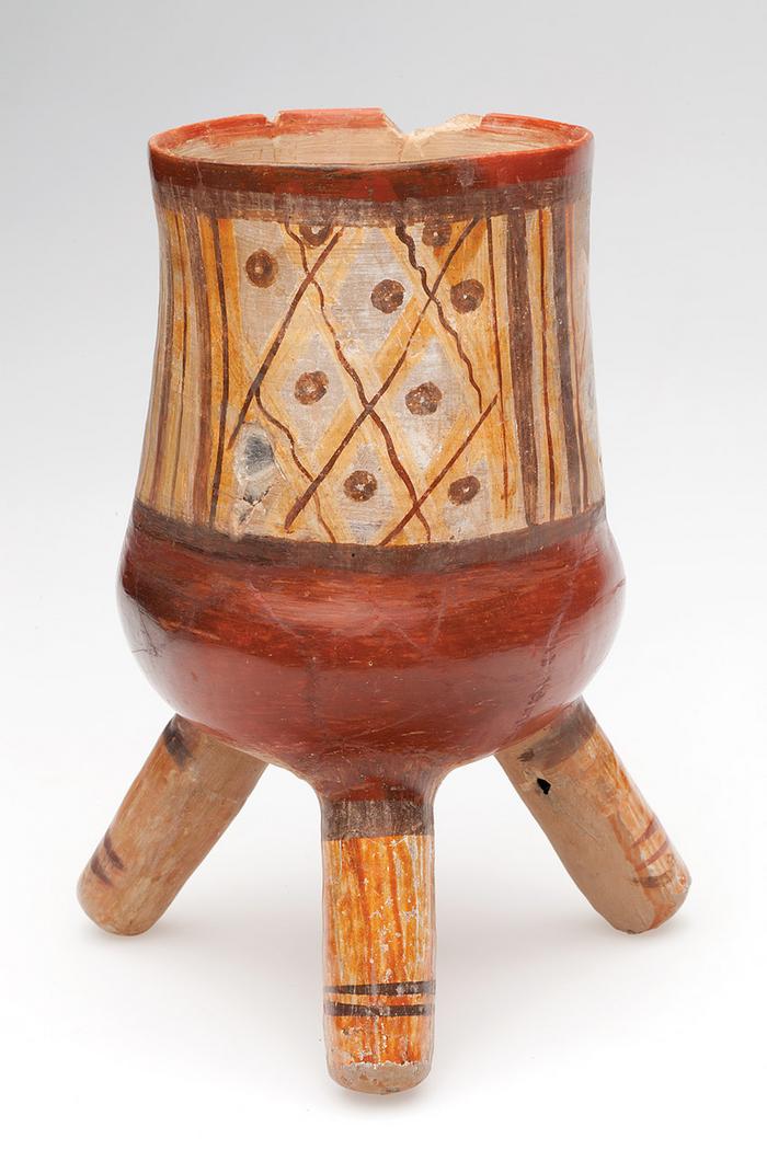 Vaso trípode cholulteca