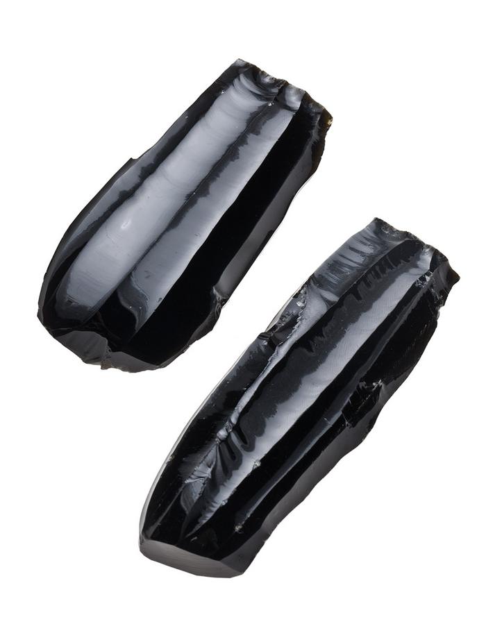Núcleos prismáticos de obsidiana