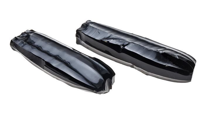 Núcleos prismáticos de obsidiana