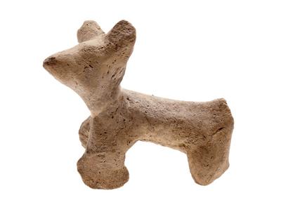 Figurilla zoomorfa de canino