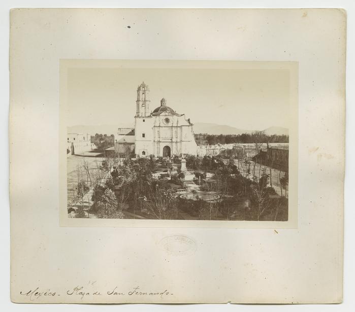 México. Plaza de San Fernando
