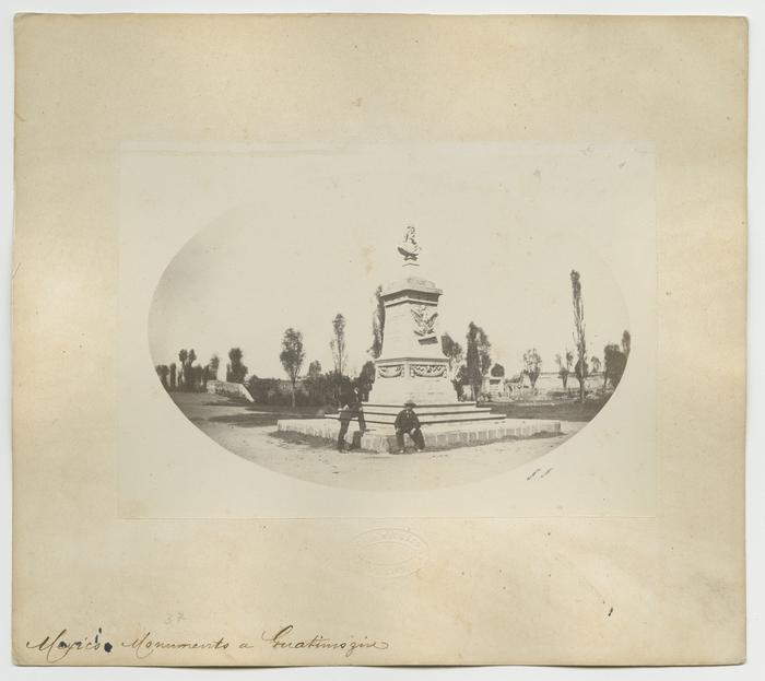 México. Monumento de Guatimozin. 