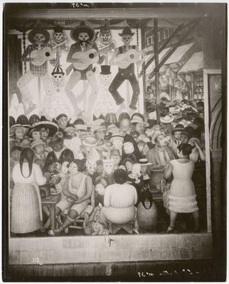 Fiesta de Día de Muertos en la ciudad