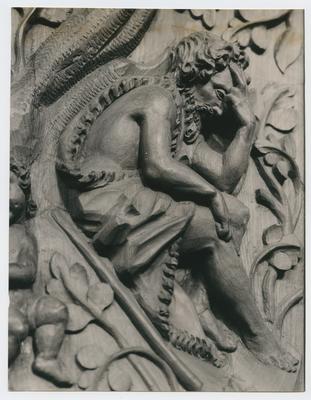 Detalle del Relieve del Génesis 4:2