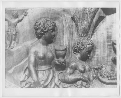 Detalle del Relieve del Génesis 19:26 y 19:30