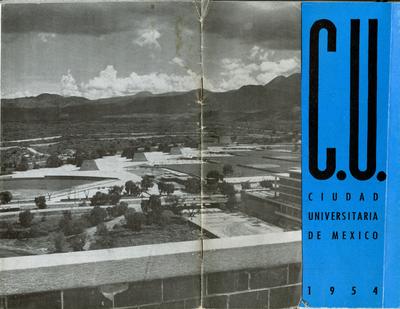 Folleto de Ciudad Universitaria de 1954 