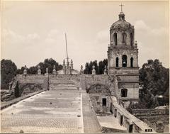Parroquia de Coyoacán. Vista exterior.