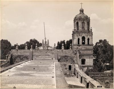 Parroquia de Coyoacán. Vista exterior.