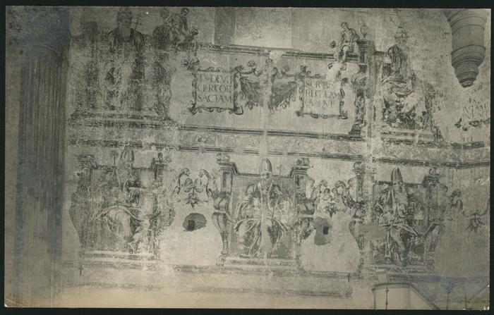 Iglesia de San Agustín, pintura mural