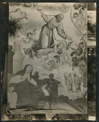 Aparición de San Pedro Nolasco a Santa Teresa, de Diego de Borgraf