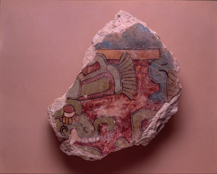 Fragmento de pintura mural