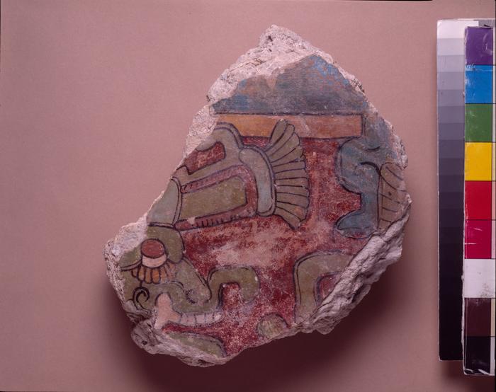 Fragmento de pintura mural