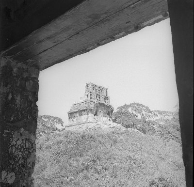 Templo de la Cruz, Zona Arqueológica de Palenque, Chiapas.
