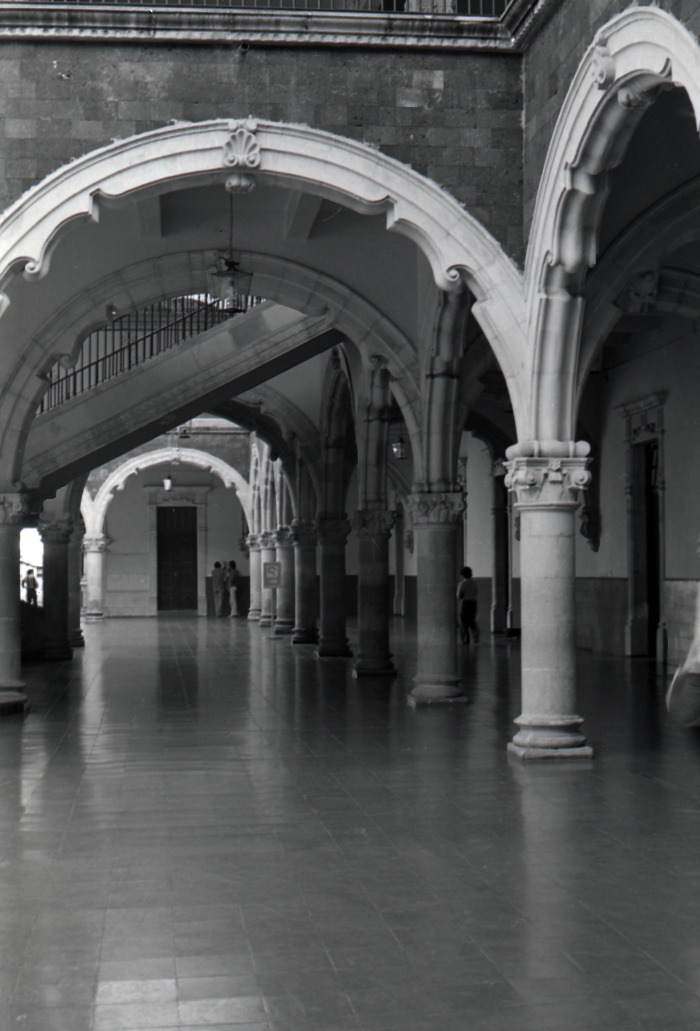Casa del Mayorazgo de Rincón Gallardo. Patio