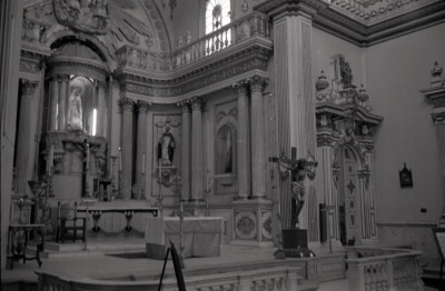 San Diego. Ábside. Interior