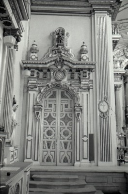 San Diego. Portada de la sacristía