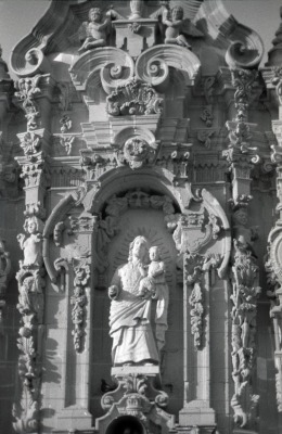 Templo de Guadalupe. Portada
