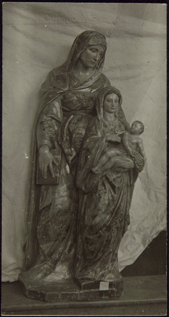 Santa Ana, La Virgen María y el Niño Jesús. 