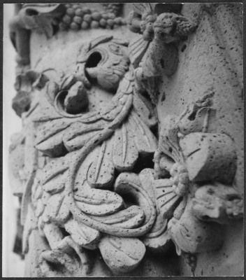 Relieve en piedra, Cuitzeo, Michoacán