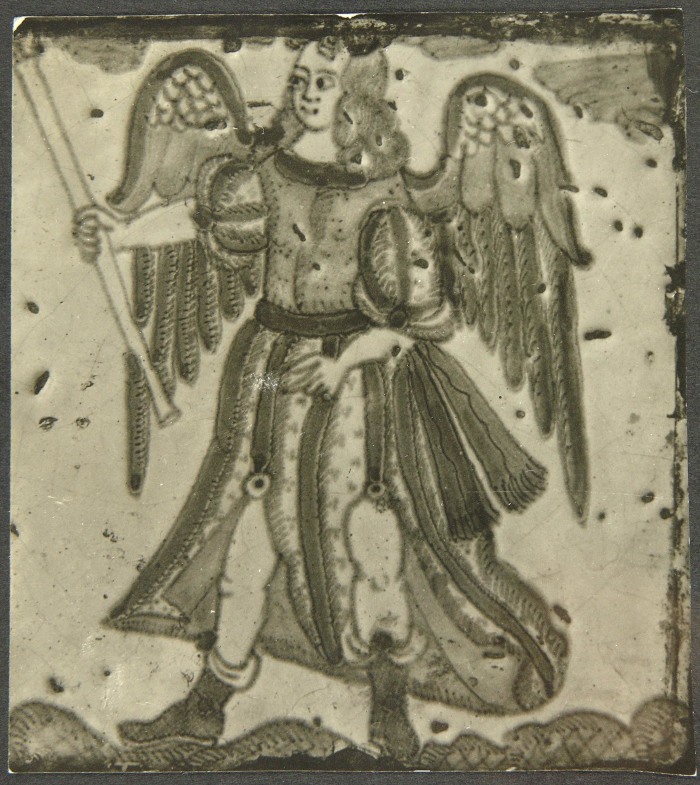 Azulejo con Arcángel